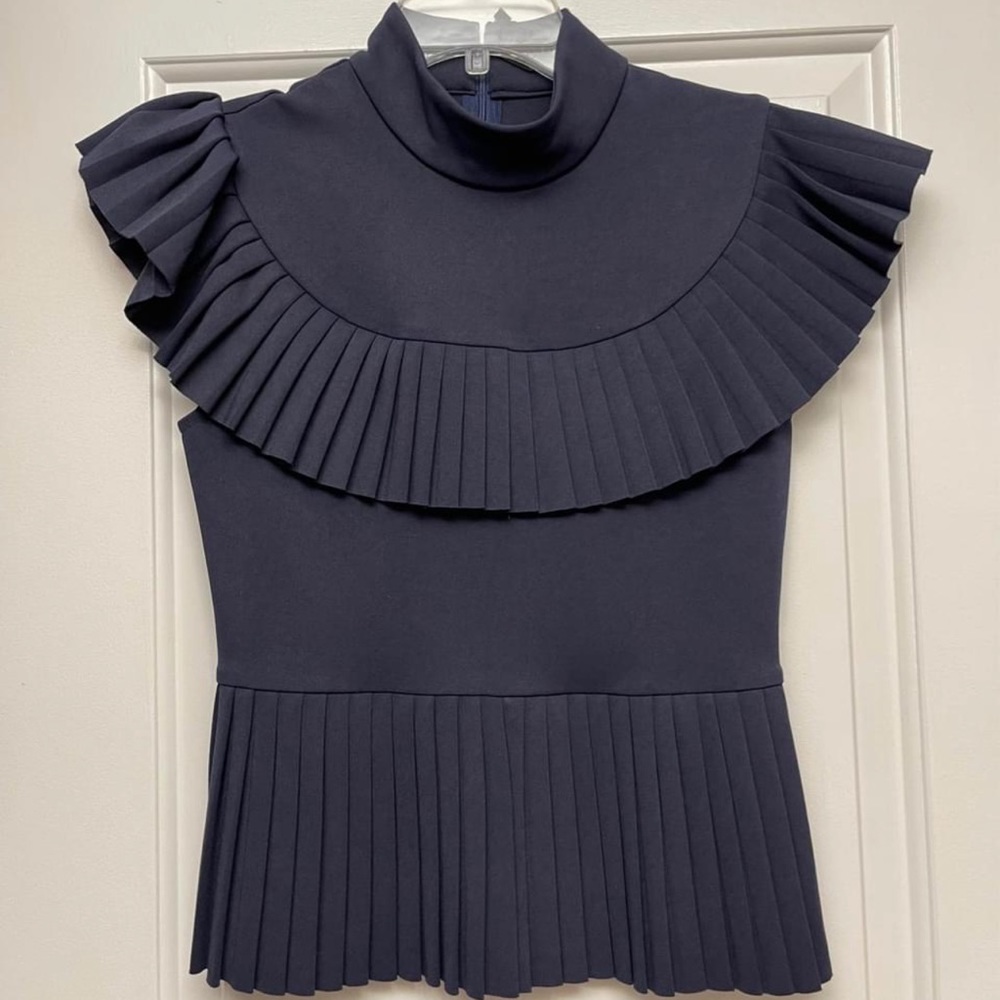 NWT Navy Top